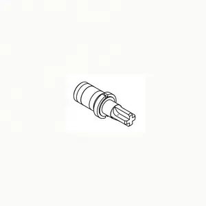 Stainless steel AISI 303 custom polishing screw driver shaft used in medical equipment connection plug