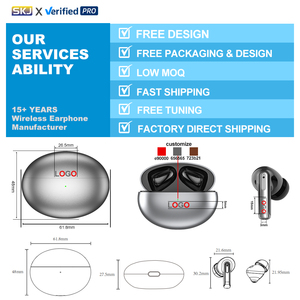 TWS <span class=keywords><strong>Buds2</strong></span> <span class=keywords><strong>Pro</strong></span> Earbuds ANC JL Chipset Indicateur LED faible latence Gaming In-Ear pour Bluetooth 5.3 Wireless Earbuds - Product Image 5