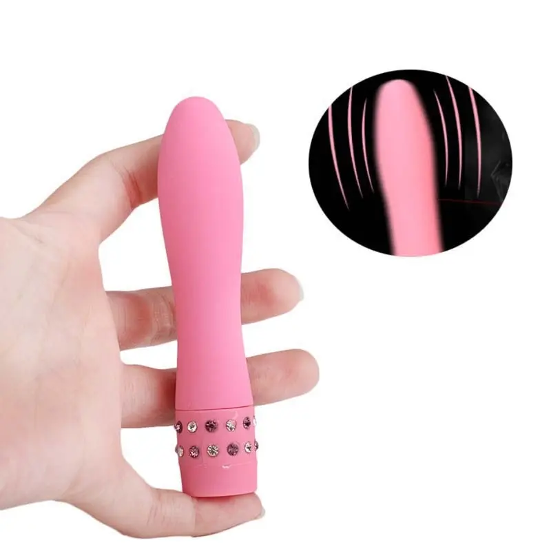 Extrem leistungs starkes motorisches Sexspielzeug für Frauen Klitoris Stimulation Mini Sexspielzeug drahtlose Kugel Batterie Vibrator mit Diamant %