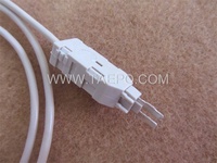 Câble de test à 4 pôles avec fiche de test LSA vers fiche banane pour connexion au kit de test téléphonique, échantillon gratuit, prix d'usine