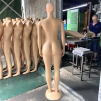 Mannequin femme réaliste vêtements complets du corps affichage mannequins en plastique à vendre poupée
