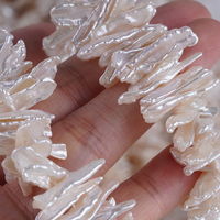 Colliers de perles d'eau douce Biwa blanches naturelles Zhuji 5-7 mm