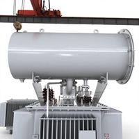 Transformateurs de puissance immergés dans l'huile à double enroulement sans charge 10 kV 630-6300 kVA triphasés 50/60 Hz 400 V Yyn0/Dyn11/Yza11