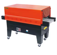 Machine d'emballage rétractable à rouleaux HB-4525 à air chaud uniforme pour l'emballage de cadeaux, carnets, aliments et boissons