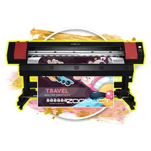 1.6m 64inches Quality Classic Chinese Zoomjet Eco Solvent Inkjet Printer For Flex Banner Vinyl Sticker