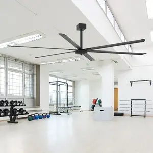Factory Price Energy Save Ceiling Fan Electric 6 Blades 5 Speed Ac Dc Bldc Ceiling Fan For Workshop Stadium