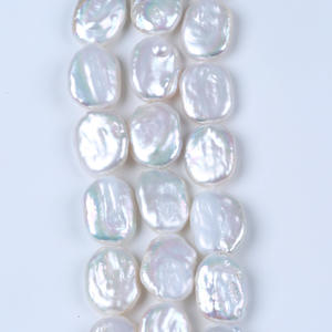 Perlas Sueltas Ovaladas de Color Morado Natural de 14-16 mm, Varios Grados, Partículas No Porosas, Accesorios Semiterminados - Product Image 3