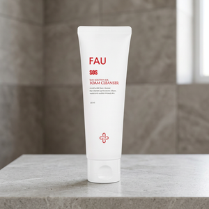 โฟมล้างหน้า FAU Skin Solution SOS 120 มล. เครื่องสำอางเกาหลี อ่อนโยน ไม่ระคายเคือง ช่วยเติมความชุ่มชื้น บำรุงผิว ลดสิวเสี้ยน - Product Image 3