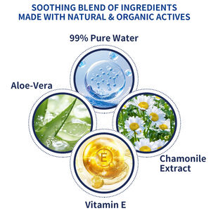 Toallitas Húmedas para Bebé de Alta Calidad, 80 Unidades, Toallitas de Agua, Venta al por Mayor, Tela No Tejida Spunlace, Cuidado de la Piel, Sin Perfume - Product Image 4