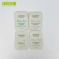 Sachet à impression personnalisée emballage dentaire transparent fermeture à glissière sac de thermoscellage blanchiment des dents propre sacs en mylar pour aligneurs