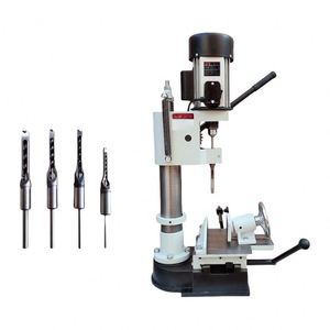 Machine à tenonner et à mortaiser le bois 1000W, perceuse à tenons et à mortaises pour le travail du bois, petite perceuse d'établi - Product Image 6