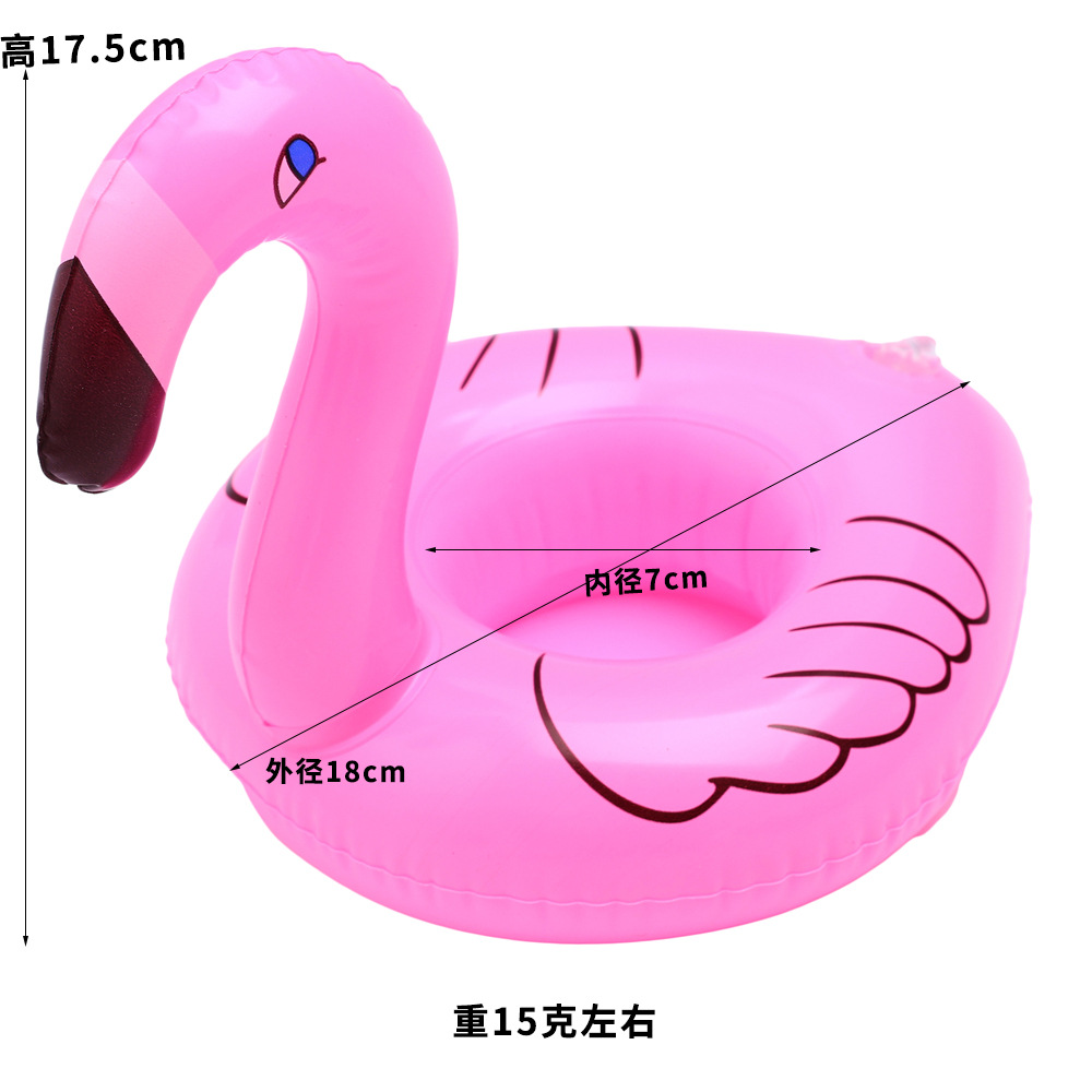 Petit dessous de verre flamant rose