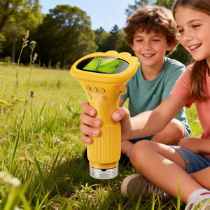 <span class=keywords><strong>Microscope</strong></span> numérique à fort grossissement avec écran de 2 pouces pour enfants, observation de la faune en plein air, <span class=keywords><strong>microscope</strong></span> pour enfants - Product Image 1