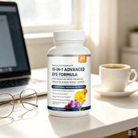 Capsules de lutéine pour le soutien oculaire, supplément nutritionnel et de santé à base de plantes, alimentaire
