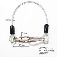 Combinaison de câble, fabricant kits de suspension d'éclairage pince à câble pour système de suspension 3080014