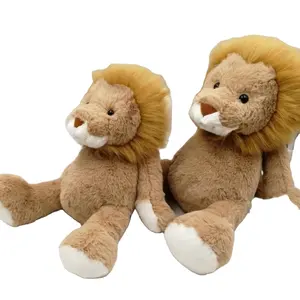 Toy Supplier Wholesale Custom OEM/ODM Adorable 11 Inch Soft Plush Lion King Toy For Claw Machine In Stock