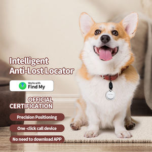 جهاز تعقب صغير مضاد للضياع، محدد مواقع ذكي بتقنية GPS للكلاب والحيوانات الأليفة، متوافق مع خدمة العثور على الأجهزة الخاصة بنظام iOS - Product Image 3