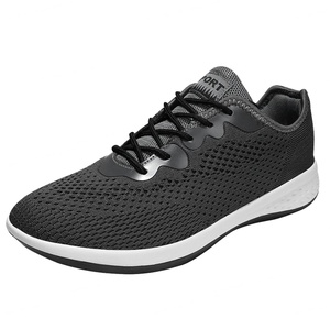 Chaussures de course décontractées pour hommes, semelle intermédiaire en EVA, antidérapantes, respirantes, en mesh léger, souples, grandes tailles pour le printemps et l'été - Product Image 1