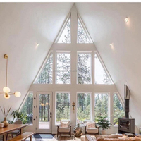 Maisons triangulaires, kits de maisons à bas prix, maisons modulaires, maisons conteneurs, maisons en bois à ossature, camping-car, hôtel, maison
