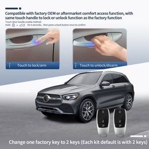 Système de clé intelligente EASYGUARD sans clé compatible avec BENZ FBS4 avec bouton de démarrage OEM (2014-) et accès confort (Comfort Access) - Product Image 5
