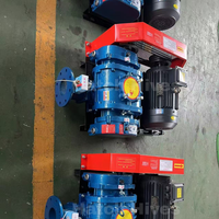 Souffleurs industriels puissants à haute pression, souffleurs à trois lobes pour l'aération des étangs aquacoles et le traitement des eaux usées