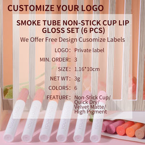 Lápiz labial mate líquido en forma de cigarrillo con logotipo personalizado embalaje creativo maquillaje de labios de moda de larga duración OEM/ODM para marcas de belleza - Product Image 2