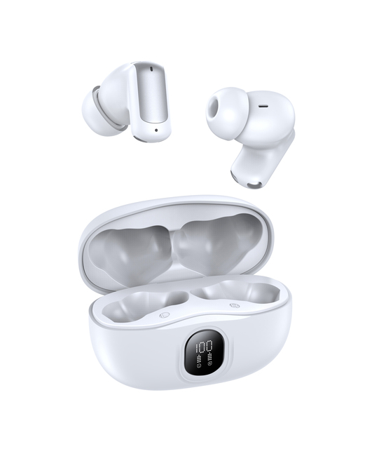 Factory Direct S74A HOT V5.4 Wireless Sport Earphones Ear Game LED Display 13mm Speaker ANC+ENC Noise Cancelling JL IPX4
