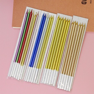 Candele Nordiche Senza Fumo con Motivo a Spirale, Candele Rotonde per Feste di Compleanno, Candele Dorate Scintillanti per Torte, Set da 6 Pezzi - Product Image 2