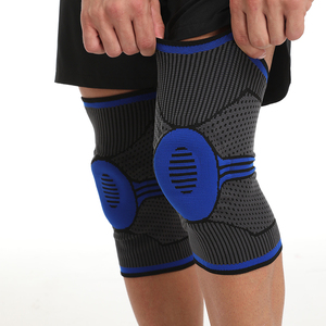 Protège-genoux en nylon pour hommes et femmes pour le sport Protection flexible et chaude pour le <span class=keywords><strong>basket</strong></span>-ball et la course à pied Ménisque fixe Patella - Product Image 4