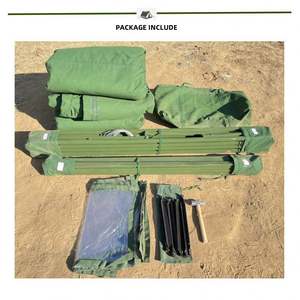 Carpa de Lona para 10 Personas, Montaje Rápido, Estructura de Tubos de Acero, Refugio de Emergencia para Cuatro Estaciones, Alivio en Casos de Desastre - Product Image 5