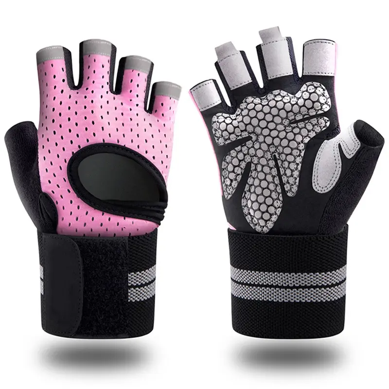 Sport Outdoor Half Finger Fitness Gewichtheben Handschuhe Turn handschuhe für Männer Frauen