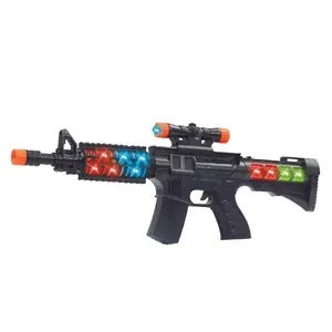 Wholesale arma pistola de juguete realista Plastic M416 M16 Model Simulation Toy Gun for kids with lights and sound