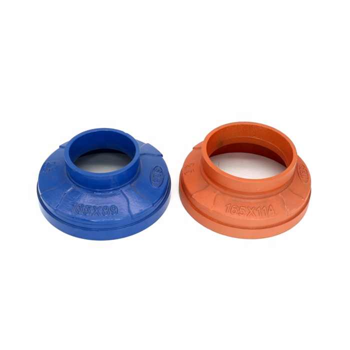 Ductile Iron Pipe Fittings Grooved Concentric Reducer with FM Certificated