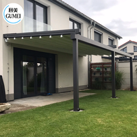 Offre Spéciale Soleil Protection Électrique Pliant Toit Rétractable Auvents Pour Bars en plein air
