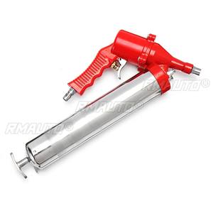 Compresor de Aire Neumático Manual de Una Mano, Mini Bomba de Engrase para Pistola, Color Rojo, para SUV, Camiones, Excavadoras y Automóviles - Product Image 5