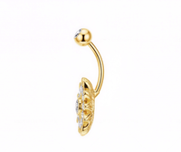 Anneau de nombril à filetage interne 14G, Bijou de piercing de nombril, Barbell de nombril, Anneau de nombril pour femme