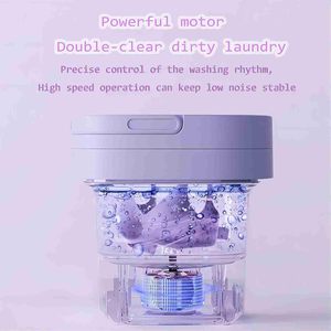 Wholesale <strong>Portable</strong> Mini Automatic Dryer And Washer Foldable Small Washing Machine For Baby Clothes Or Business Gifts