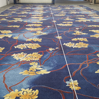 Tapis de luxe Axminster 80% laine 20% nylon motifs hôtel 5 étoiles tapis Axminster