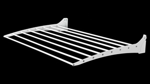 Stendibiancheria retrattile in metallo SOYOUNG sopra la <span class=keywords><strong>porta</strong></span> portasciugamani in tessuto per il bagno - Product Image 2