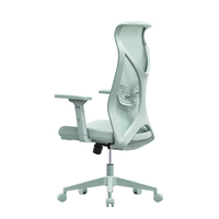 Chaise de bureau de direction ergonomique B62, nouvelle conception moderne, avec dossier en maille verte, pour un confort optimal – Mobilier essentiel