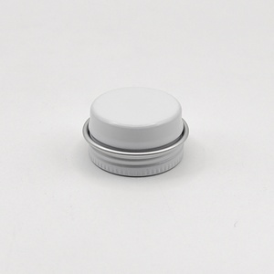 Contenants cosmétiques ronds en aluminium de petite taille, conçus sur mesure, 5 ml, pour baume à lèvres et rouge à lèvres, avec couleur personnalisée et couvercle à vis. - Product Image 5