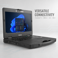 Ordinateur portable robuste Getac X600 Pro avec processeur Intel I5, clavier anglais, SSD 512 Go, Windows 11 Pro, indice de protection IP66, neuf