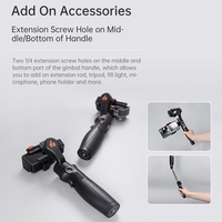 Hohem – stabilisateur de cardan de caméra de sport portable à 3 axes, stabilisateur anti-éclaboussures, y Pro 4