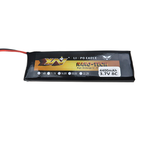 <span class=keywords><strong>Avion</strong></span> télécommandé Tian Di Fei ET08A 2.4G - Batterie d'alimentation 4400mAh 3.7V 8C pour émetteur - Product Image 1