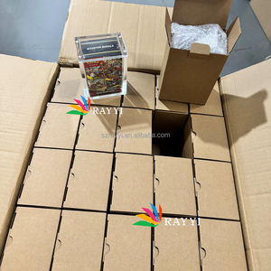 RAY YI Premium Prismatische Evolution Klare Acryl Ascended Heroes Booster Bundle Vitrine Mit Magnetischem Deckel - Product Image 2
