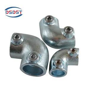 48.3mm ống kẹp mạ kẽm lan can phù hợp nhanh chóng kẹp lục giác vít an toàn guardrails - Product Image 1