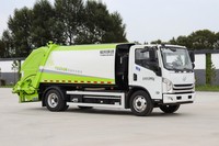 Camion à ordures électrique Dongfeng de fabrication chinoise, EURO 5, compacteur, dernier modèle, qualité certifiée pour utilisation en extérieur, options personnalisées