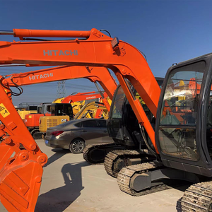 2023 New Model Latest <b>Used</b> Hitachi ZX60 6Ton Crawler Excavator Engine Gearbox PLC for Hot Sale - Product Image 2