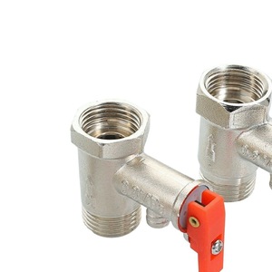 Válvula de seguridad universal roscada de 10 bares para alivio de presión en calentadores de agua - Product Image 1