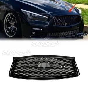 Pour Infiniti Q50SL 2018-2025 : Bandes décoratives pour calandre de pare-chocs, kit carrosserie, calandre avant, pièce extérieure - Product Image 2
